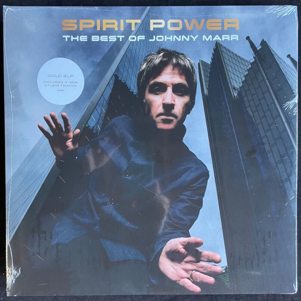 Johnny Marr - Spirit Power - The Best Of - Gold Double Vinyl Records, NEW, 2023